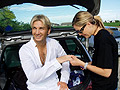Lorenzo (model) and Michela (make up)